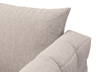 Комплект матрас и подушки 2 шт для дивана ЕВРОПА-2 Laguna бежевый