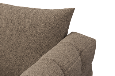 Комплект матрас и подушки 2 шт для дивана ЕВРОПА-2 Laguna коричневый