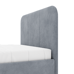 Кровать Элиса 90 Ultra grey