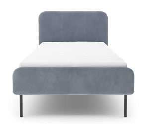 Кровать Элиса 90 Ultra grey