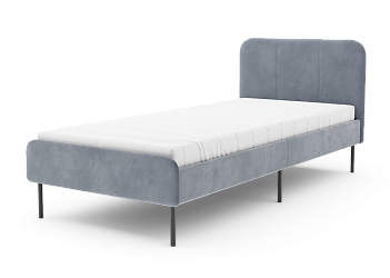 Кровать Элиса 90 Ultra grey
