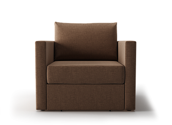Кресло-кровать Альфа Шифт коричневый