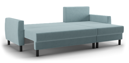 Диван угловой Бостон Тако бирюзовый