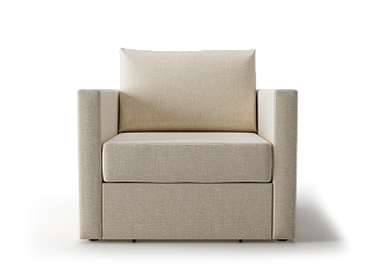 Кресло-кровать Альфа Шифт бежевый