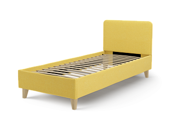 Кровать Сканди 90 Laguna желтый
